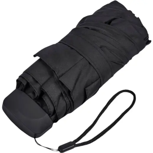 Serendipio Salem Recycled PET Compact Umbrella with EVA Pouch Closed